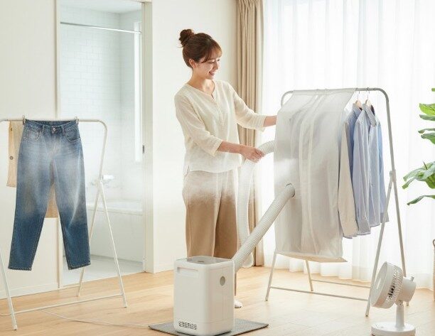 少量の服を乾かすのに最適