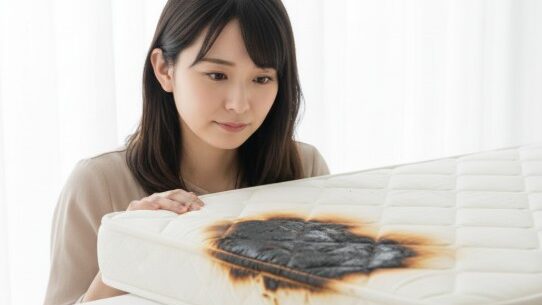 薄いマットレスでも乾燥は慎重に