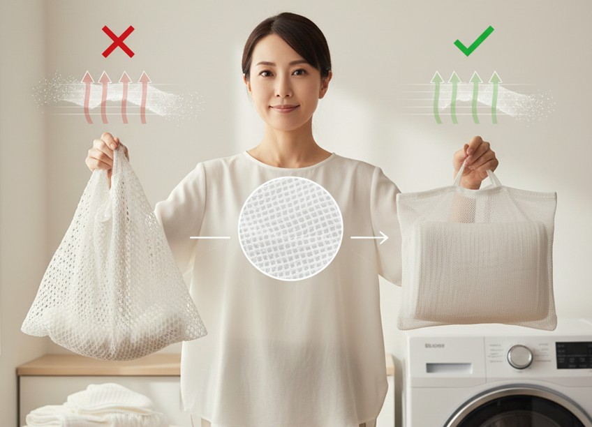 ガーゼの乾燥機利用で失敗しないネット選び