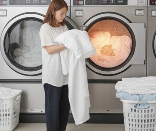 コインランドリーの乾燥機温度の目安