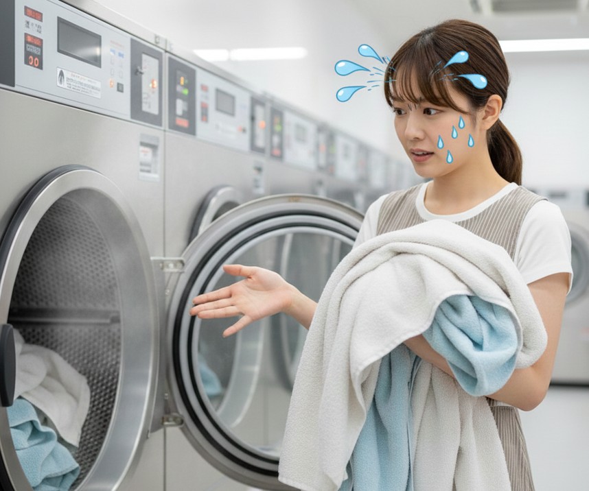 厚手のタオルが乾かない原因と対策