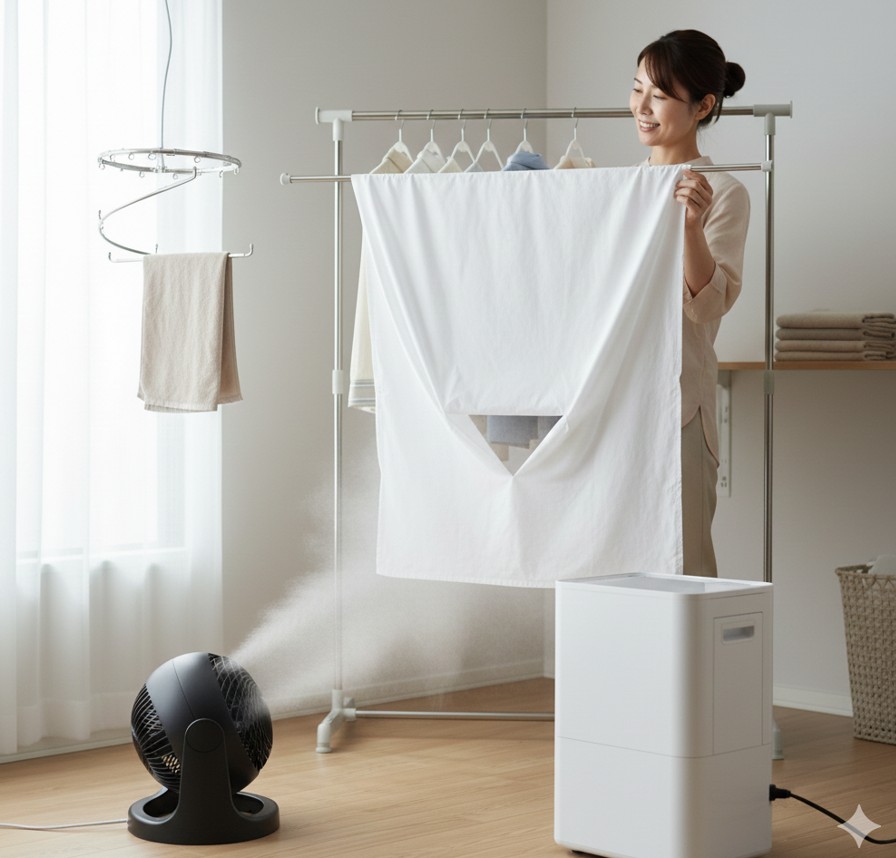 家電による「強制蒸発システム」の構築