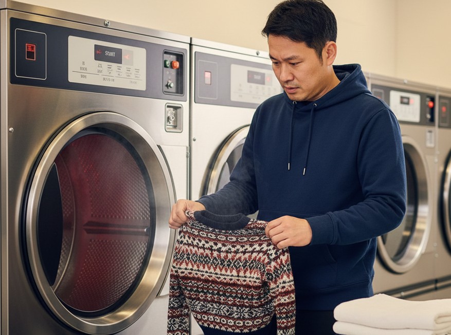 温度不明で服が縮むのを防ぐ知識